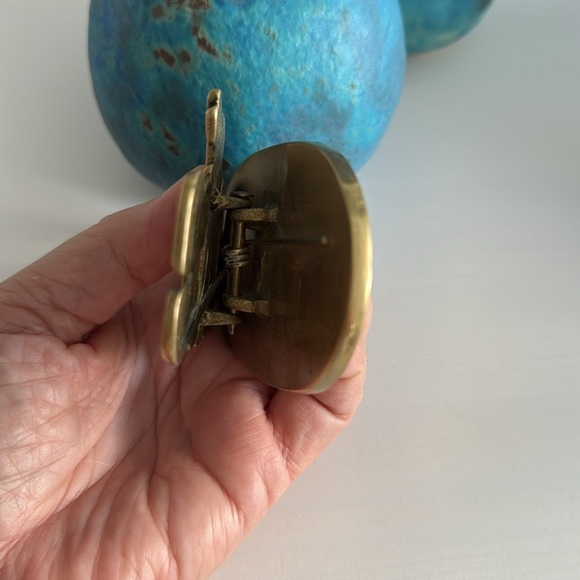 Brass ‘At Once'  Vintage Desk Accessory Clip - Picture 4 of 6